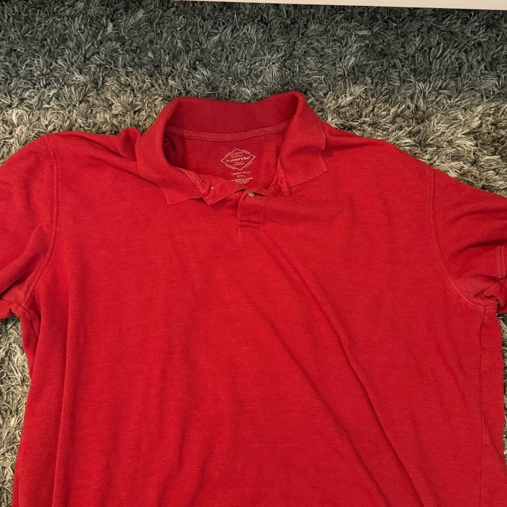 St. John's Bay Red Men's Shirt